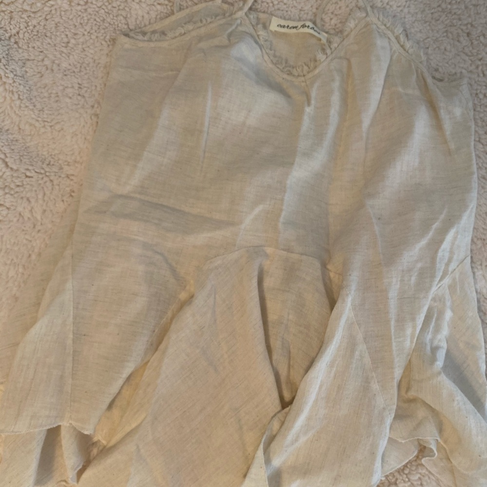 caren forbes ivory top